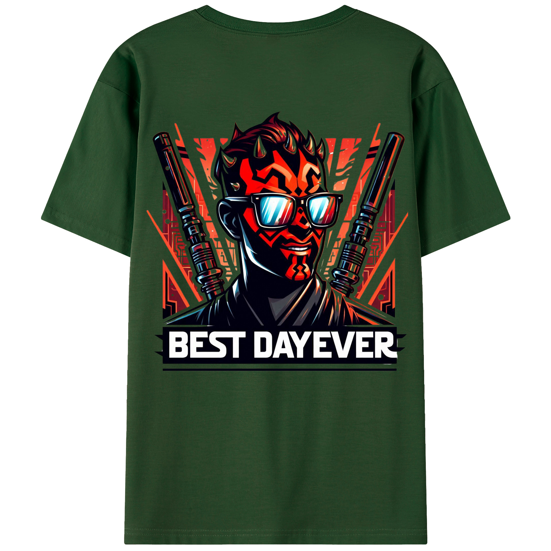 （画像用） スター・ウォーズ Star Wars 綿100％半袖Tシャツ（背面プリント）
